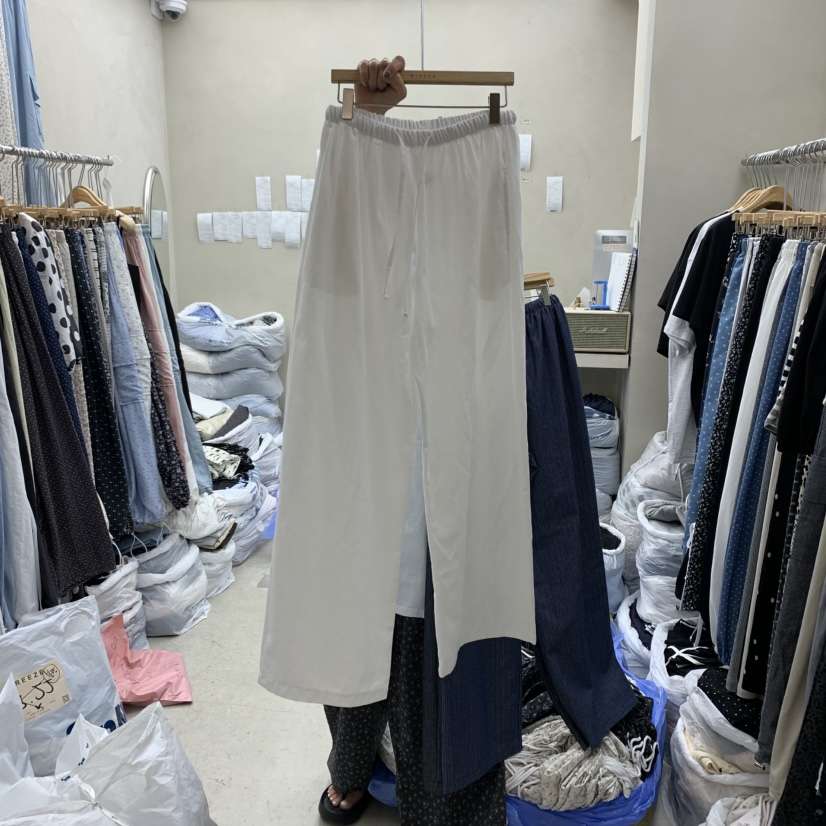 BREEZE韓國直郵㊣女士新品時尚推薦25春夏職業休閑褲人字紋BREEZE休閑褲