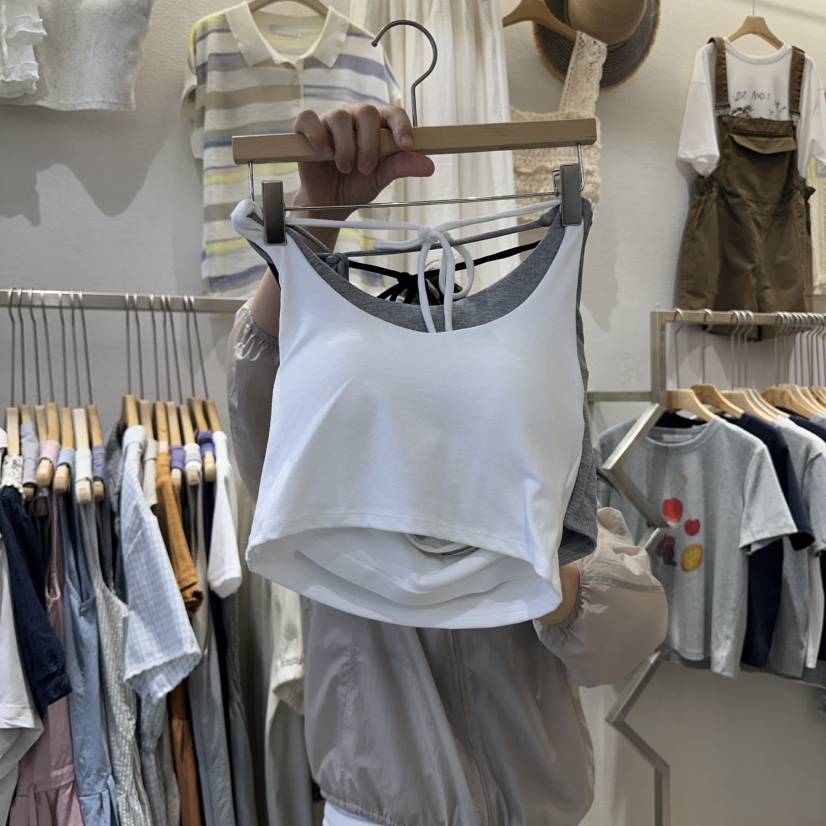 HIPTIQUE東大門㊣直郵女裝新品人氣休閑25春夏熱賣吊帶背心HIPTIQUE吊帶/背心