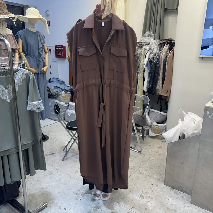 MARIGOLD東大門㊣實拍女裝新品職業真品休閑推薦25春夏連衣裙MARIGOLD連衣裙