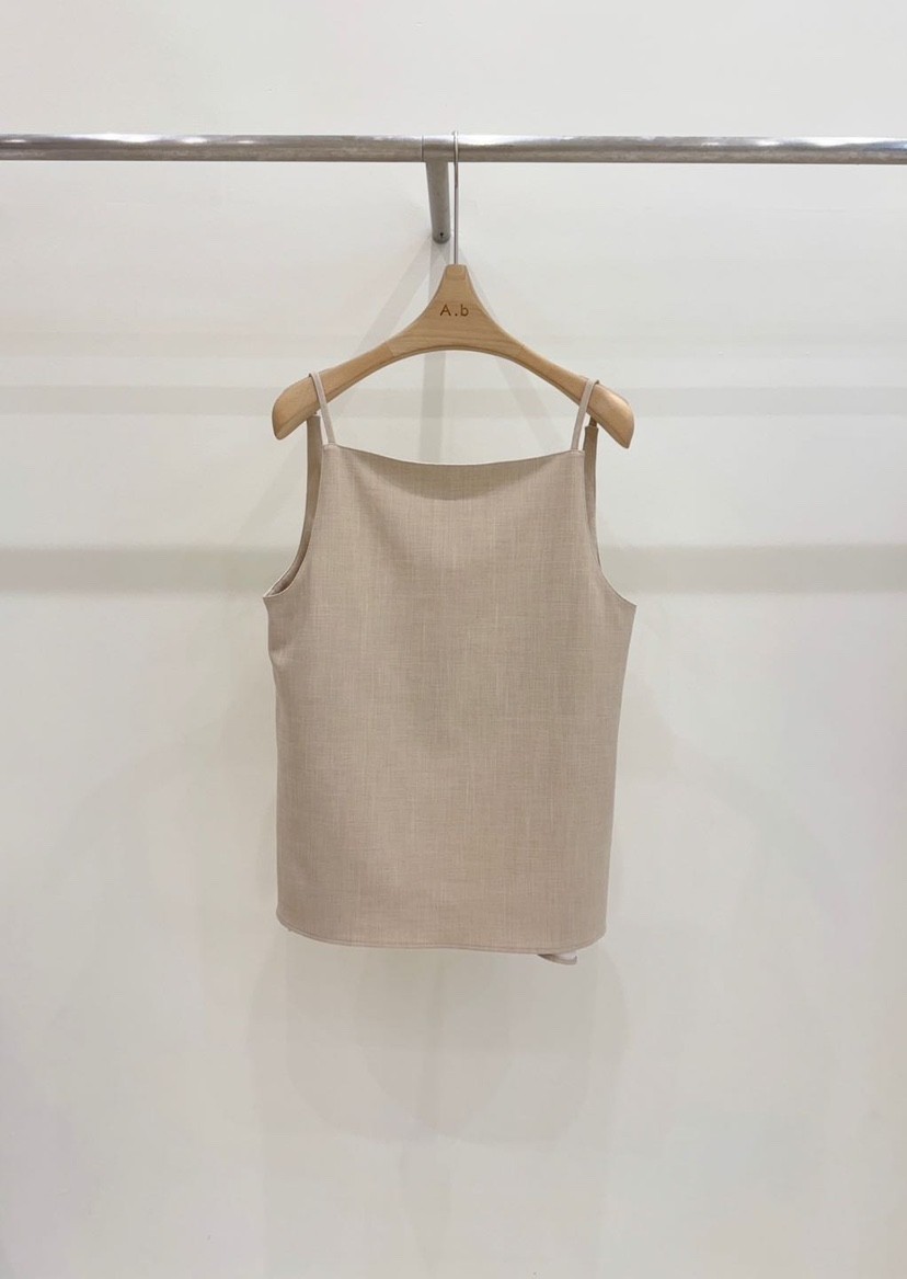AUTUMN BEIGE-Q韓國代購㊣女士新品熱賣真品職業吊帶背心A.b/AUTUMN BEIGE吊帶/背心