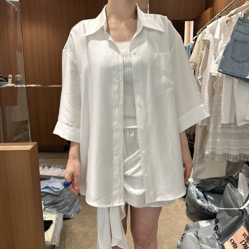 REPERTORY東大門㊣直郵女士新品真品休閑推薦人氣襯衫蕾絲衫REPERTORY襯衫/蕾絲衫