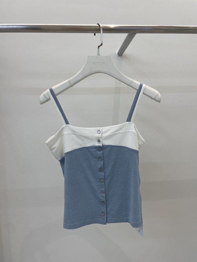 BETTER韓國代購㊣女士新品推薦25春夏真品職業休閑吊帶背心BETTER吊帶/背心