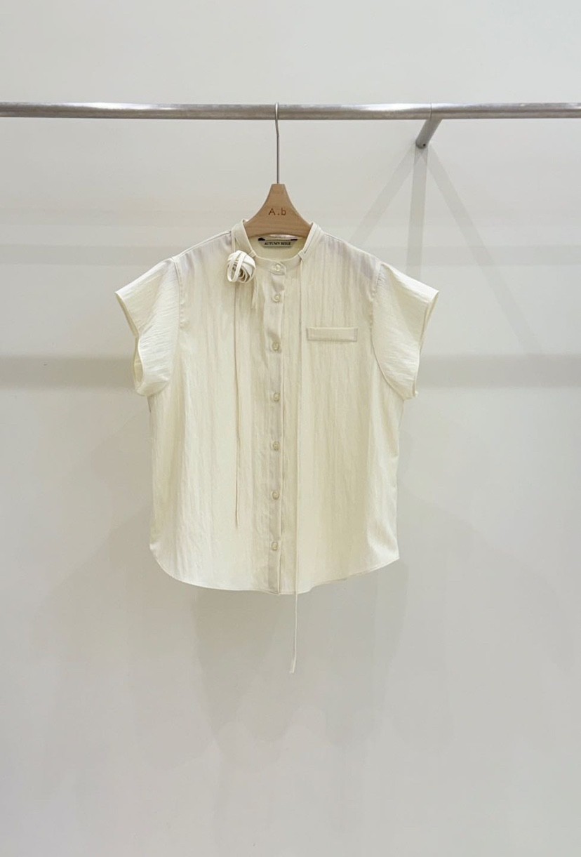 AUTUMN BEIGE-Q東大門㊣直郵女裝新品25春夏時尚襯衫蕾絲衫A.b/AUTUMN BEIGE襯衫/蕾絲衫