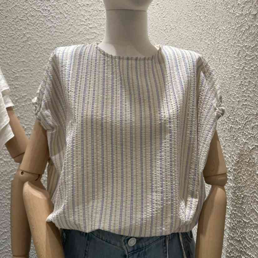 BLUEI-D東大門㊣直郵女裝新款25春夏職業真品休閑襯衫蕾絲衫Blue i-d襯衫/蕾絲衫