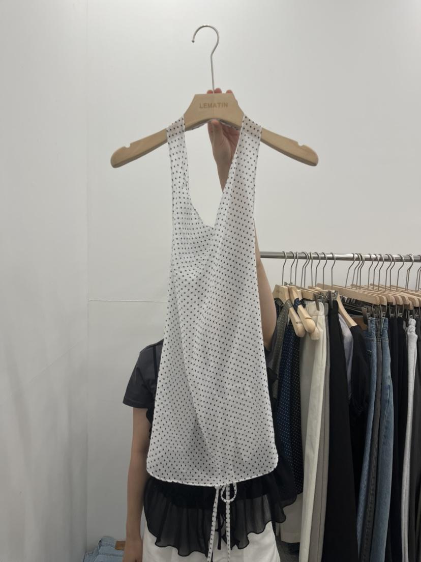 LEMATIN韓國直郵㊣女裝新款熱賣真品25春夏時尚休閑吊帶背心LEMATIN吊帶/背心