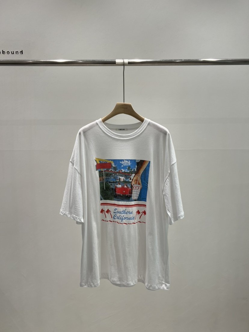 UNBOUND韓國直郵㊣女裝新品真品職業休閑熱賣推薦25春夏T恤UNBOUNDT恤