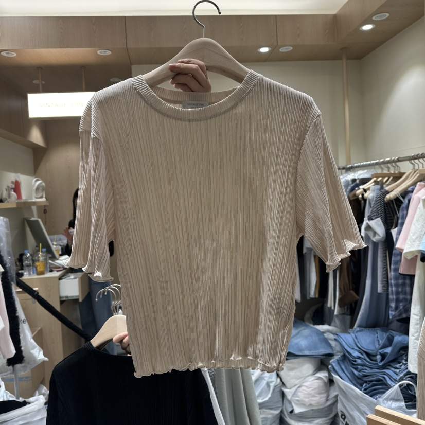 VINTAGE VIBE韓國直郵㊣女士新品推薦25春夏職業時尚人氣T恤VINTAGE VIBET恤