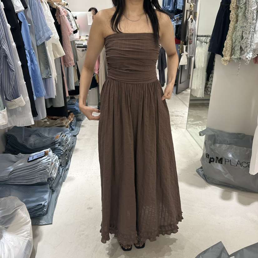 BAGUETTE韓國直郵㊣女士新品推薦25春夏人氣熱賣時尚連衣裙BAGUETTE連衣裙