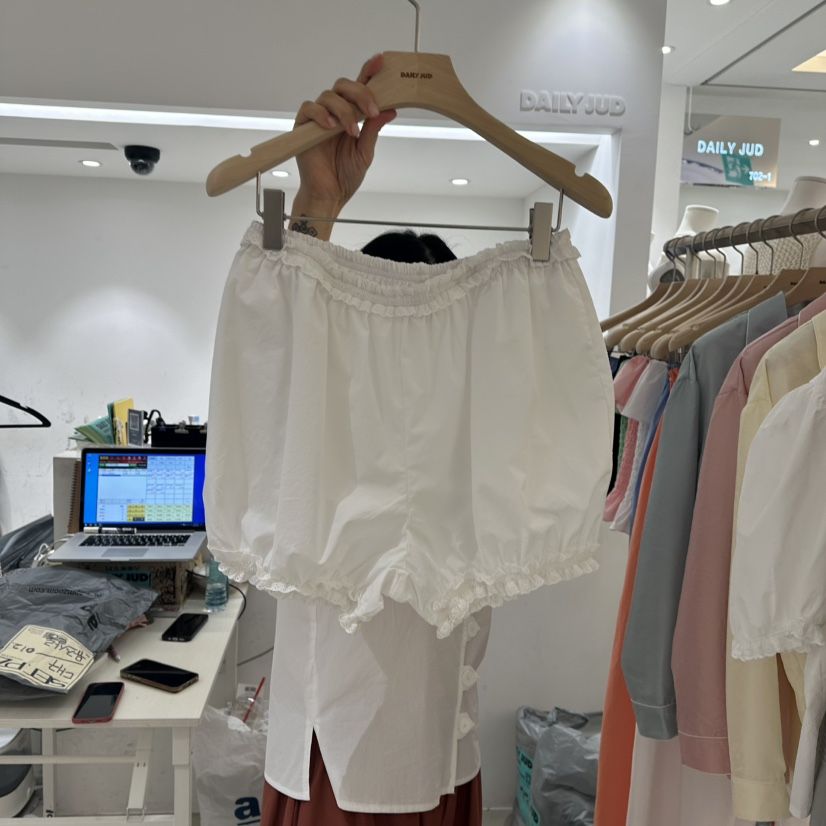 DAILYJUD韓國直郵㊣女裝新款人氣休閑推薦時尚熱賣25春夏短褲DAILY JUD短褲