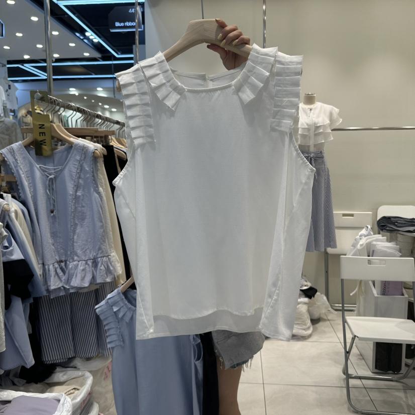 BLUE RIBBON韓國直郵㊣女裝新品人氣25春夏真品推薦吊帶背心BLUE RIBBON吊帶/背心