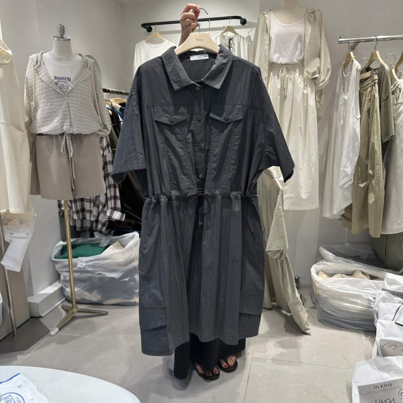 IN KIRA東大門㊣直郵女裝新品熱賣推薦休閑職業25春夏連衣裙IN KIRA連衣裙