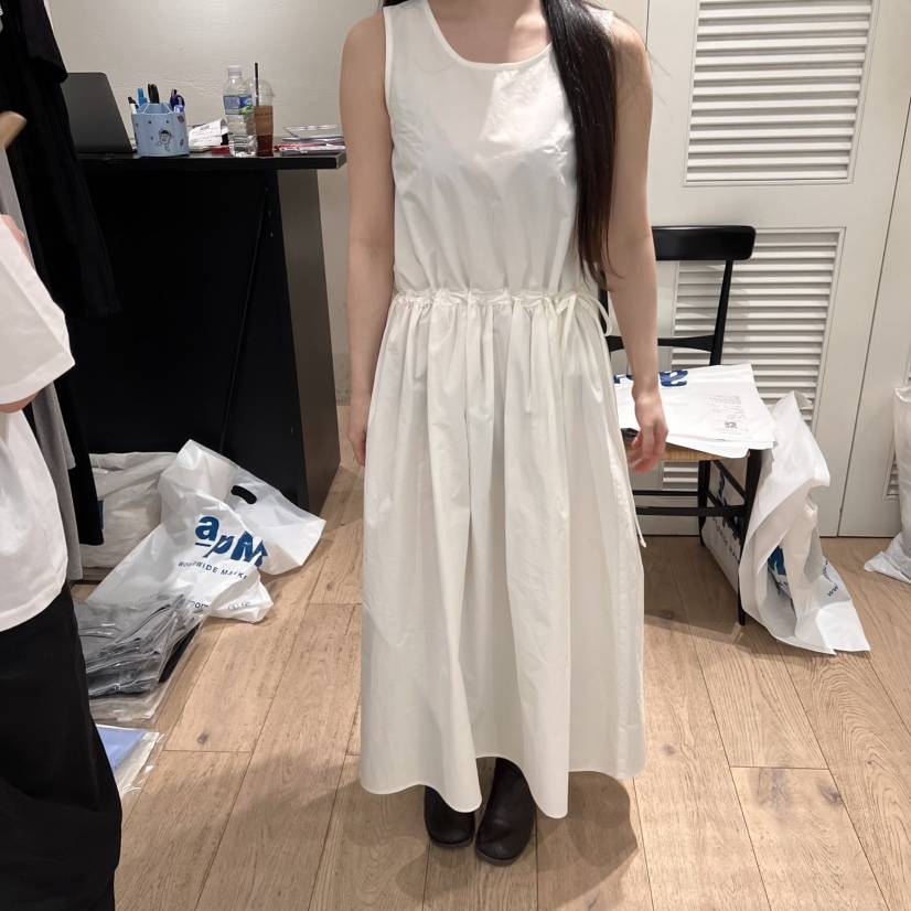 MONIQUE韓國代購㊣女士新款25春夏真品時尚推薦連衣裙喇叭形MONIQUE連衣裙