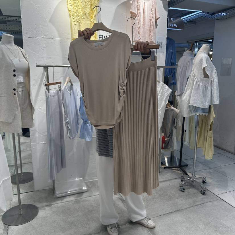 FIL FIL東大門㊣直郵女裝新品時尚熱賣休閑25春夏套裝套裝FLY FLY套裝
