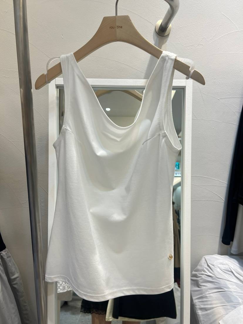 ROU.TINE東大門㊣直郵女士新品職業推薦25春夏熱賣吊帶背心ROU.TINE吊帶/背心