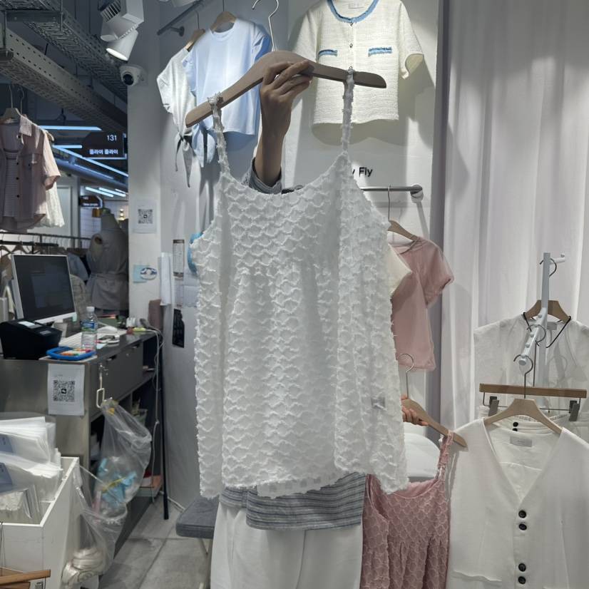 FIL FIL韓國直郵㊣女士新款熱賣休閑真品25春夏人氣吊帶背心FLY FLY吊帶/背心