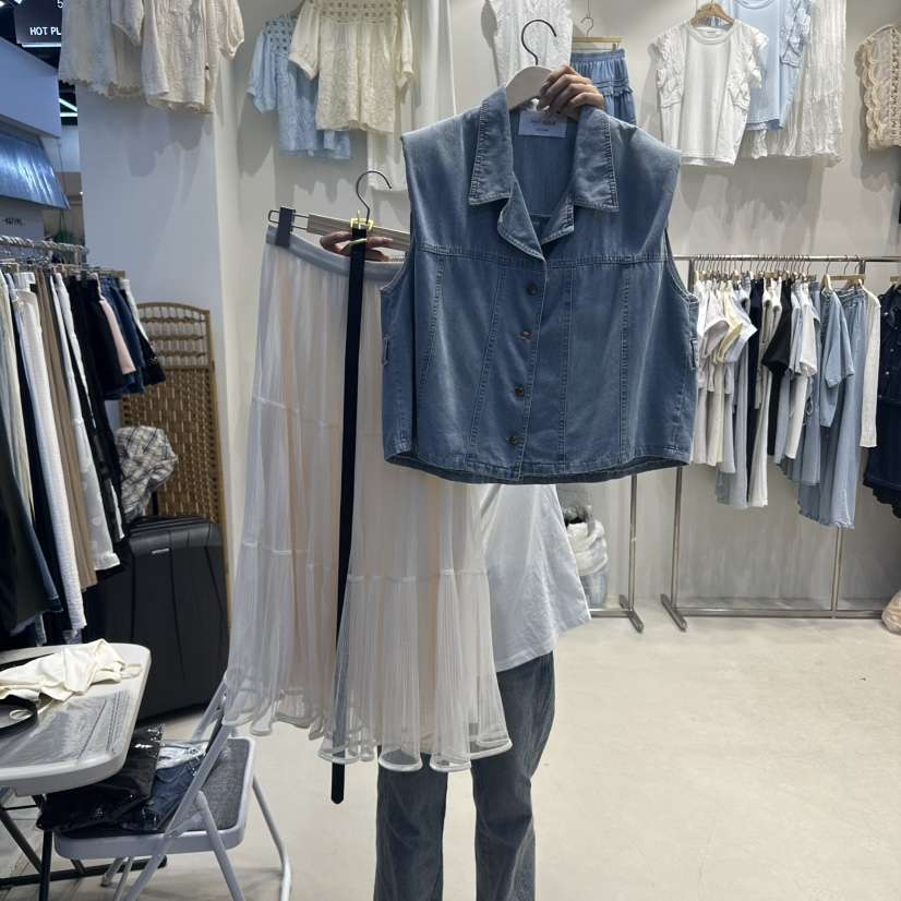 HOT PLACE東大門㊣實拍女裝新品休閑職業套裝兩件套套裝腰帶HOT PLACE/DREAM GIRIS套裝