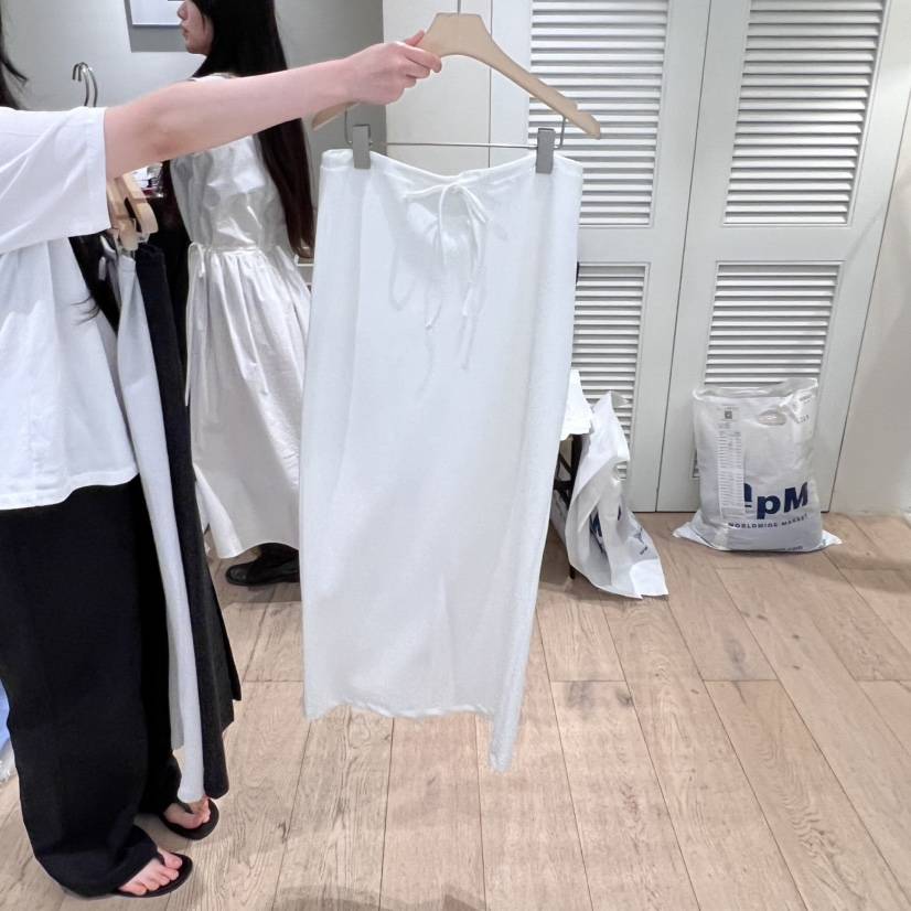 MONIQUE韓國直郵㊣女士新款休閑真品熱賣人氣25春夏半身裙中短裙MONIQUE半身裙/中短裙