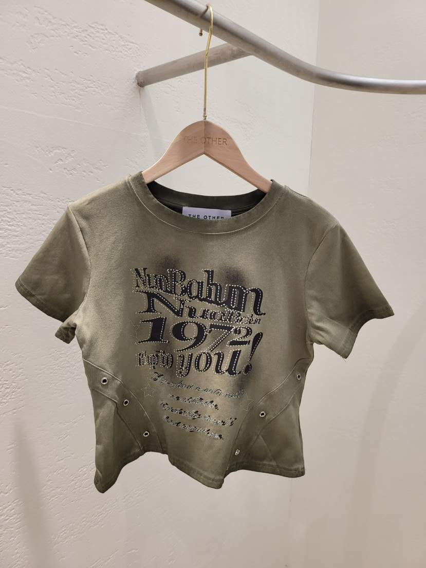 THE OTHER東大門㊣直郵女士新品25春夏人氣職業休閑真品T恤THE OTHERT恤