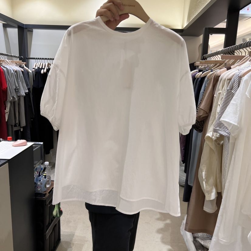 SELF SERVICE東大門㊣實拍女裝新品推薦休閑職業襯衫蕾絲衫SELF SERVICE襯衫/蕾絲衫