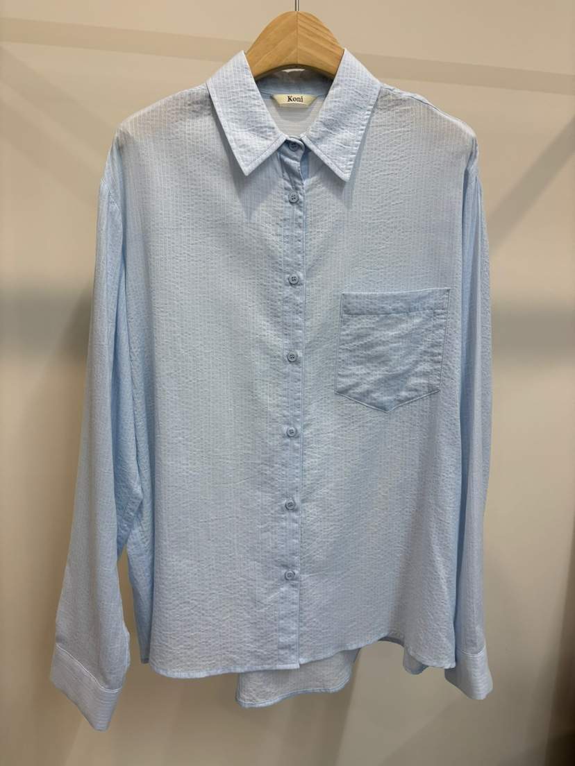 KONI韓國代購㊣女裝新品人氣休閑真品時尚25春夏襯衫蕾絲衫KONI襯衫/蕾絲衫