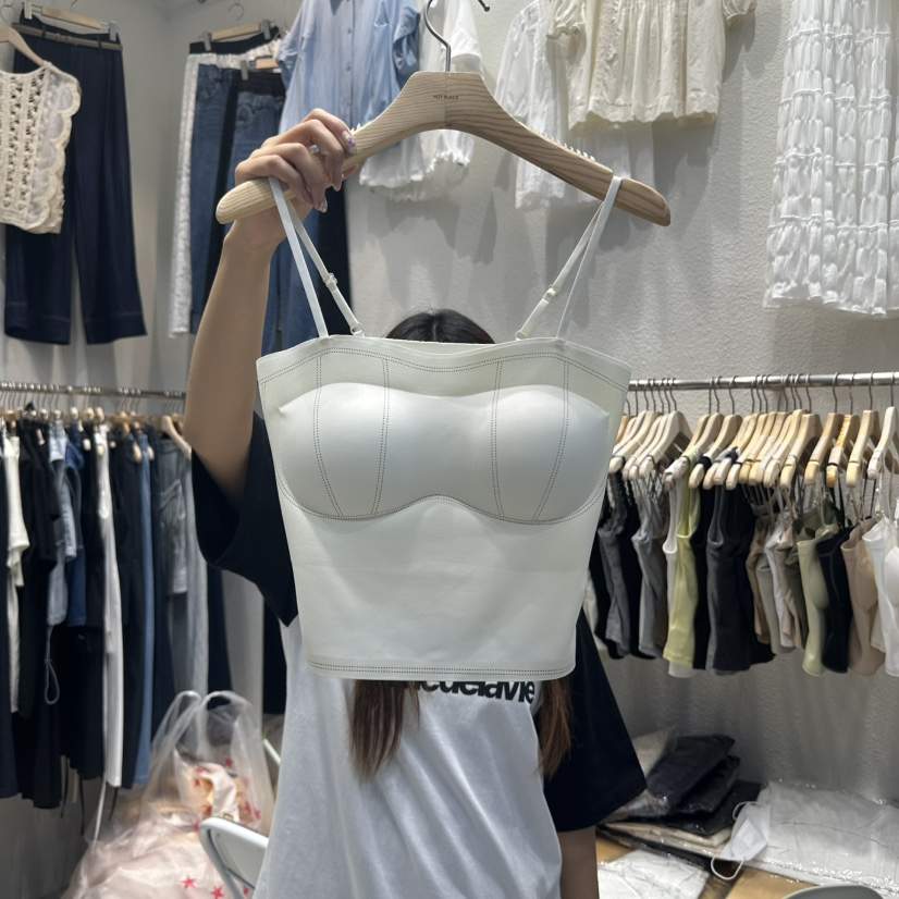 HOT PLACE東大門㊣實拍女士新款人氣職業推薦熱賣吊帶背心HOT PLACE/DREAM GIRIS吊帶/背心