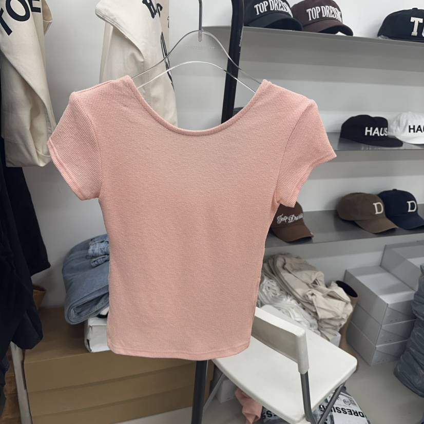 TOPDRESSING東大門㊣實拍女士新品人氣推薦熱賣職業時尚T恤TOPDRESSINGT恤