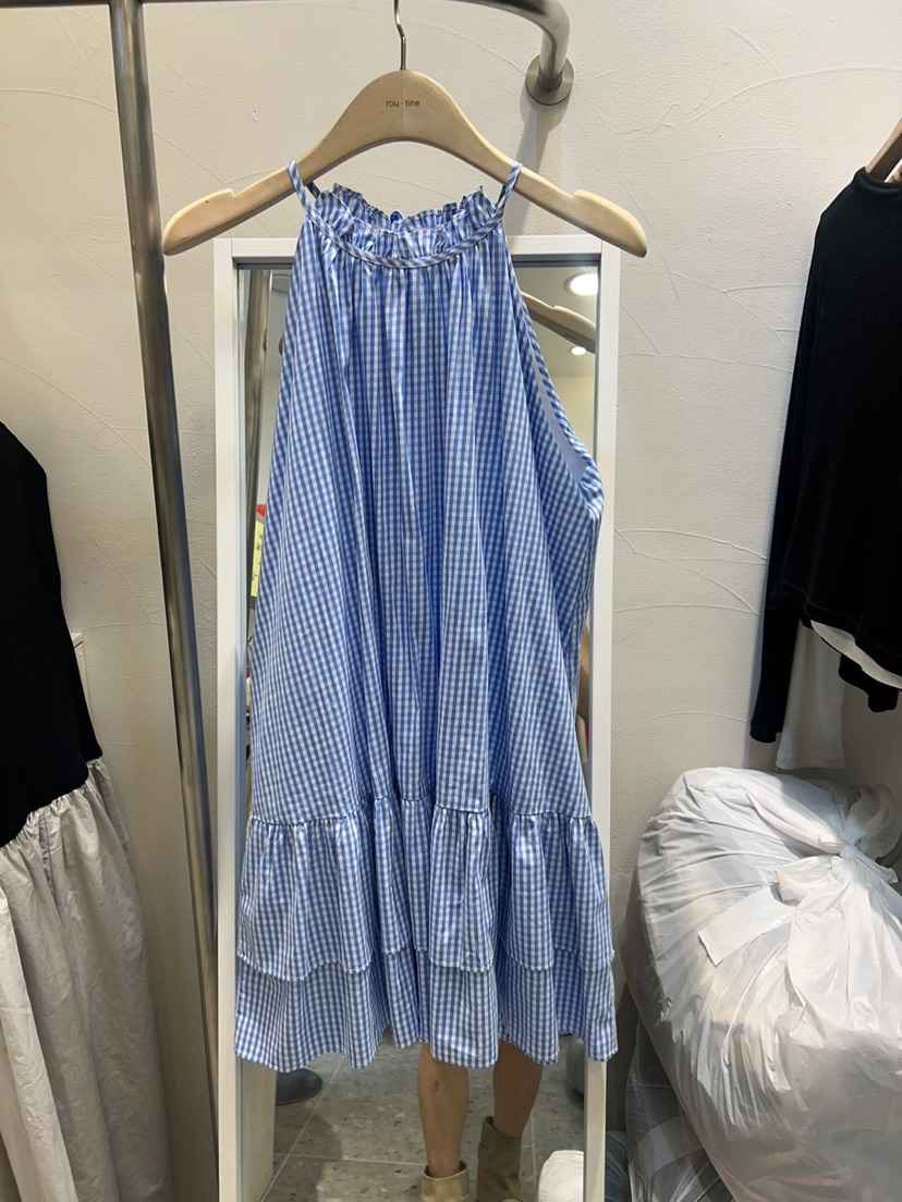 ROU.TINE韓國直郵㊣女裝新款真品推薦熱賣時尚職業休閑連衣裙ROU.TINE連衣裙