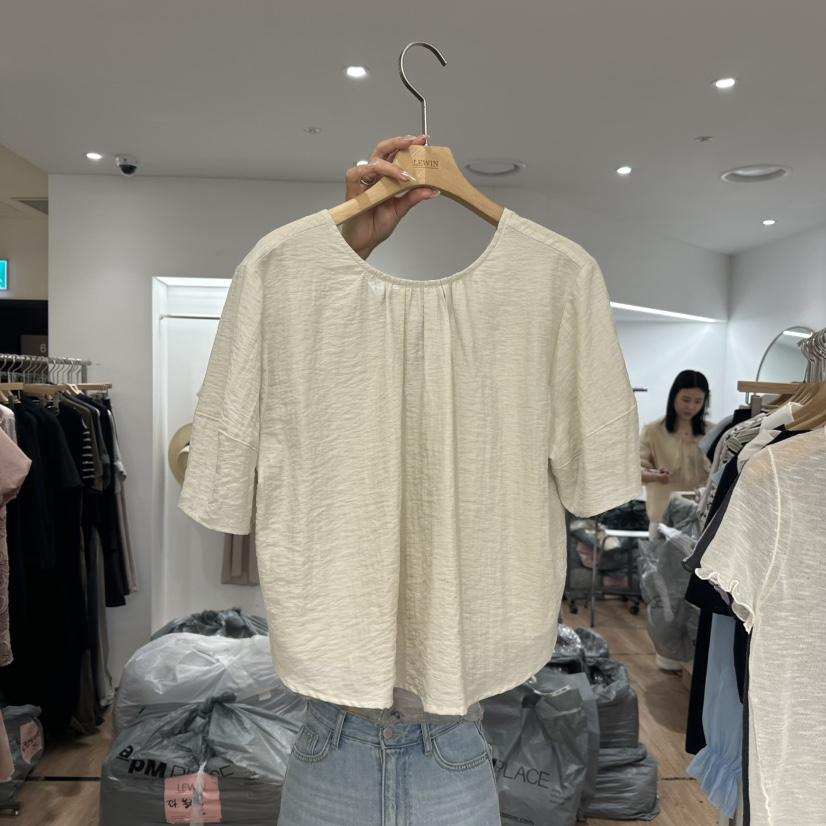 LEWIN韓國代購㊣女裝新款推薦職業熱賣人氣25春夏襯衫蕾絲衫LEWIN襯衫/蕾絲衫