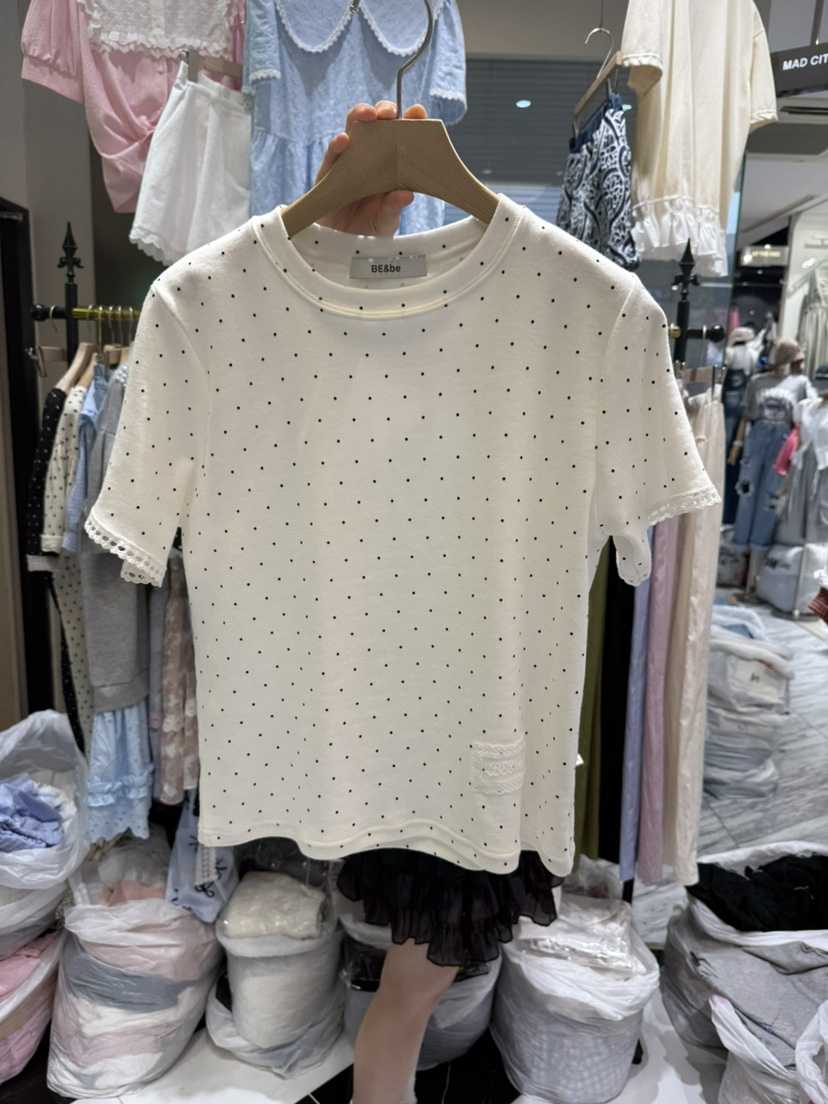 BE&amp;BE東大門㊣直郵女士新品時尚人氣休閑職業25春夏T恤BE&beT恤
