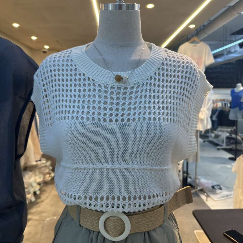 LULULALLA東大門㊣代購女士新品真品休閑人氣推薦職業吊帶背心LULULALLA吊帶/背心
