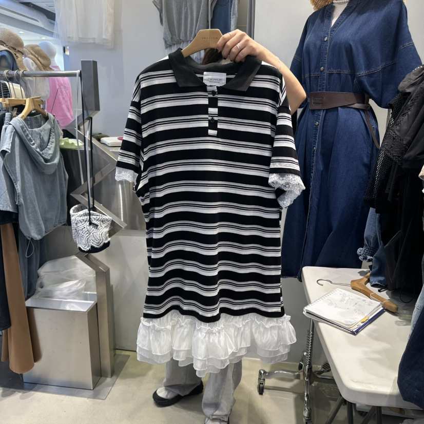 2MORROW韓國代購㊣女裝新款推薦25春夏熱賣真品休閑時尚連衣裙2MORROW連衣裙
