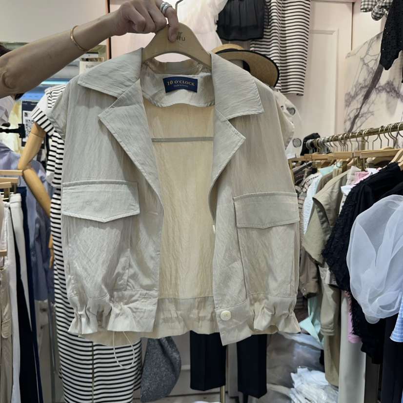 BUTTU東大門㊣代購女裝新品熱賣人氣推薦職業25春夏真品馬甲10 O CLOCK/Buttu馬甲