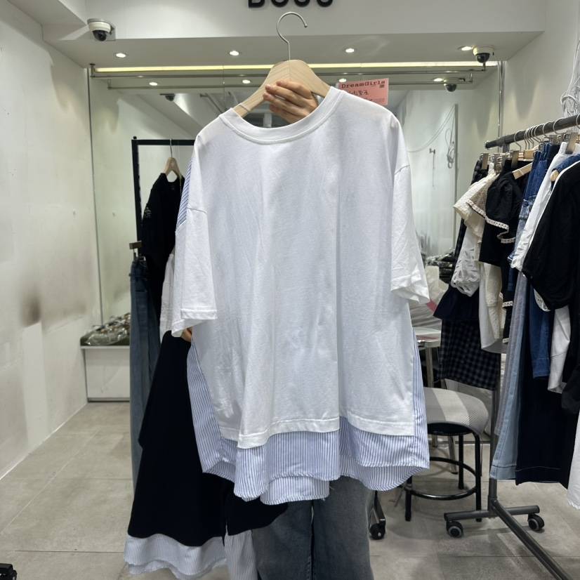 DREAM GIRIS韓國代購㊣女士新品熱賣時尚真品推薦25春夏T恤DREAM GIRIS/HOT PLACET恤