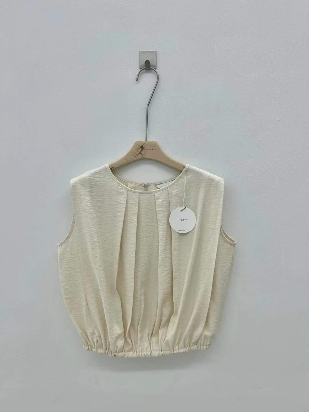 STYLE SCRAP-OT韓國代購㊣女裝新款職業推薦休閑吊帶背心STYLE SCRAP-OT吊帶/背心