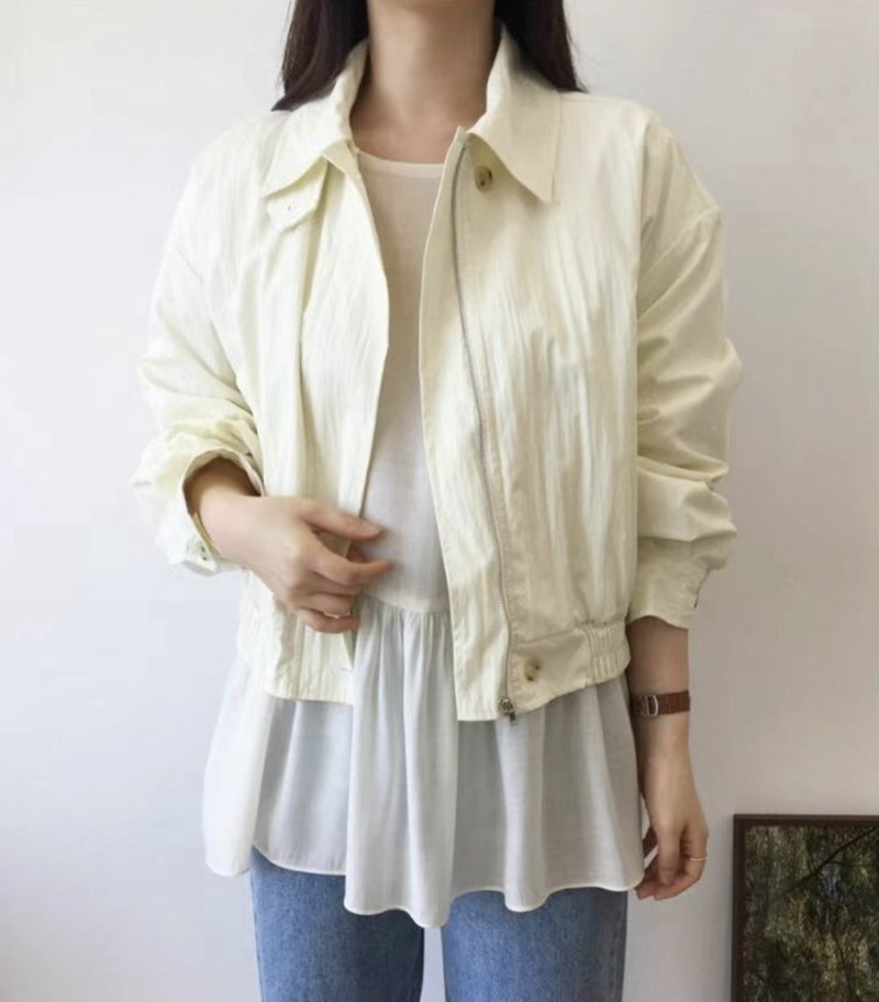STYLE LOUNGE韓國代購㊣女裝新款推薦時尚25春夏夾克不含內搭STYLE LOUNGE夾克