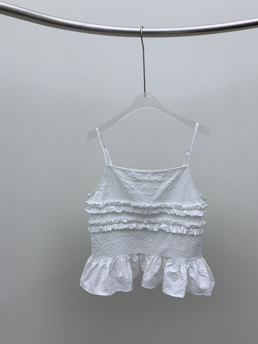 SEOLO東大門㊣實拍女士新品時尚人氣職業熱賣25春夏吊帶背心Seolo seoul吊帶/背心