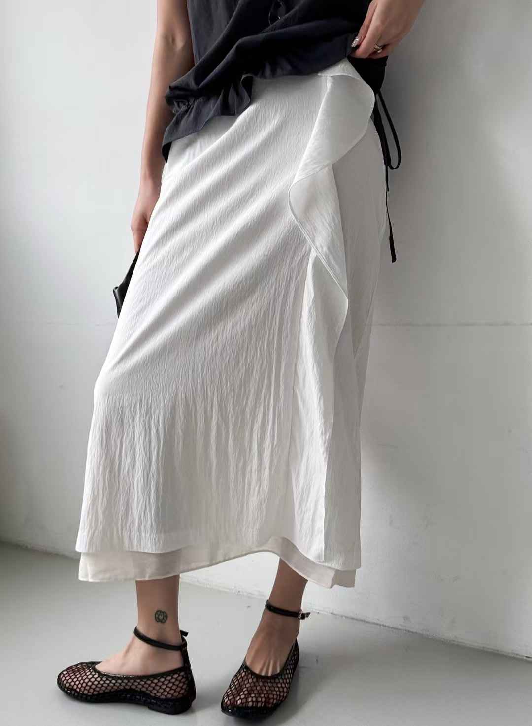 MINTYGREEN東大門㊣代購女裝新款推薦熱賣職業25春夏時尚長裙MINTYGREEN長裙