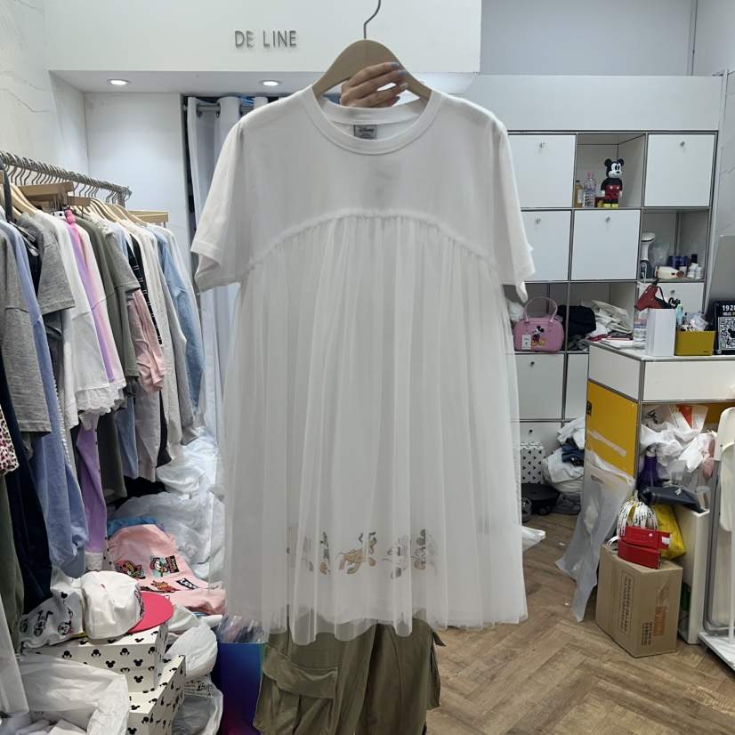 DE LINE東大門㊣實拍女裝新款熱賣真品推薦時尚休閑連衣裙DE LINE連衣裙
