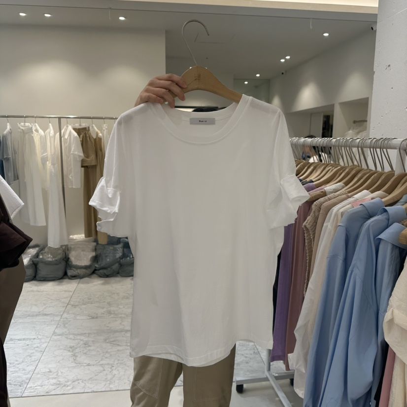 BLUEI-D韓國代購㊣女裝新品25春夏熱賣人氣時尚休閑真品T恤Blue i-dT恤