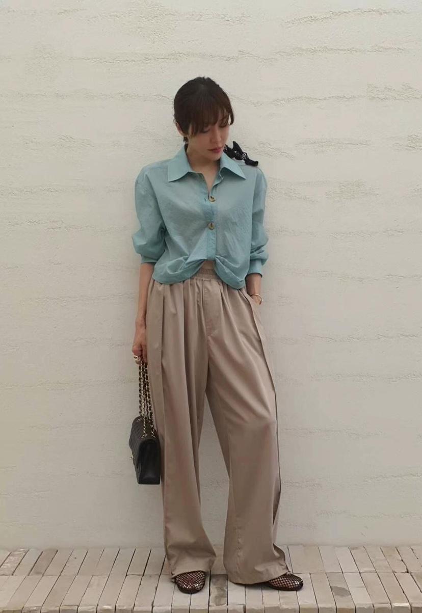 GENTLE B東大門㊣直郵女裝新款時尚人氣休閑25春夏熱賣休閑褲GENTLE B休閑褲