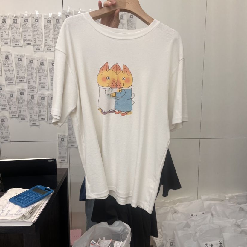 DOHWAJI韓國代購㊣女裝新品真品休閑推薦時尚25春夏人氣T恤DOHWAJIT恤