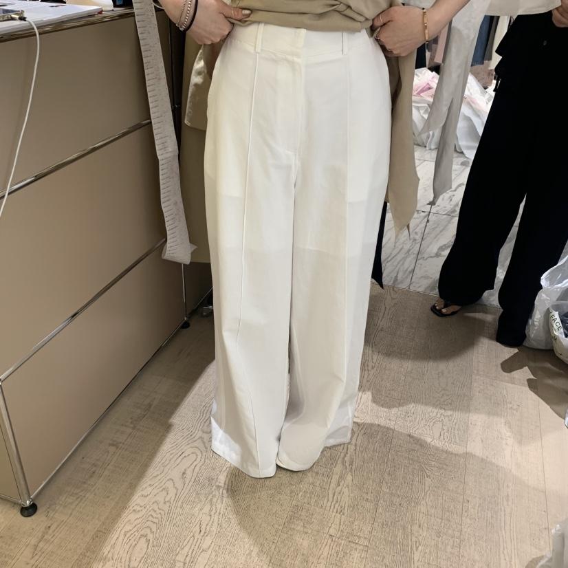 W AND J東大門㊣代購女士新款熱賣25春夏職業休閑人氣休閑褲W AND J休閑褲