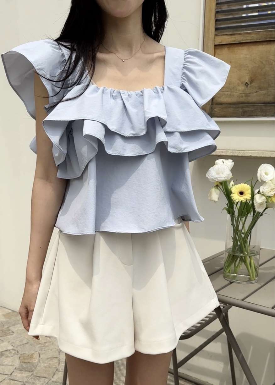 CLASSY-O東大門㊣代購女士新款職業推薦真品襯衫蕾絲衫荷葉邊CLASSY-O襯衫/蕾絲衫