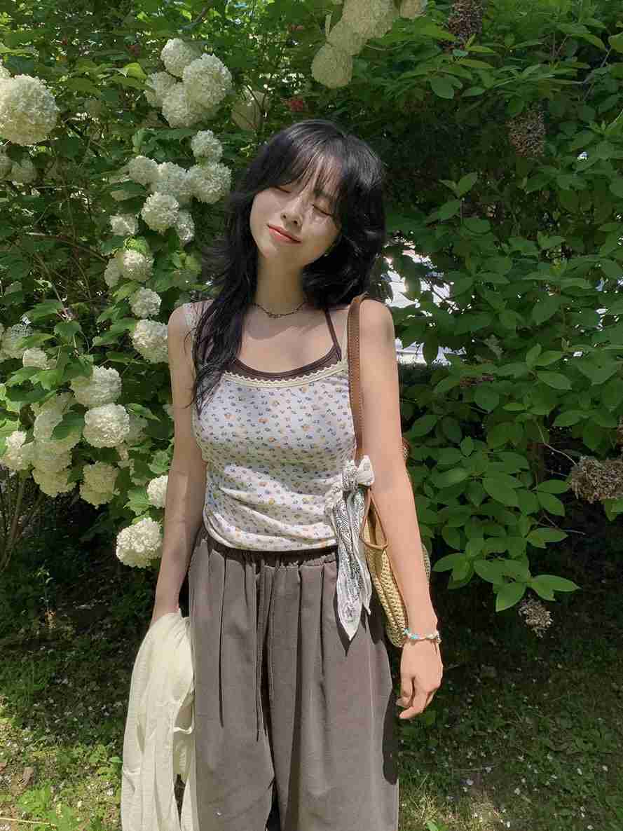 I I韓國直郵㊣女裝新品25春夏真品職業時尚休閑推薦吊帶背心ITSSONG吊帶/背心