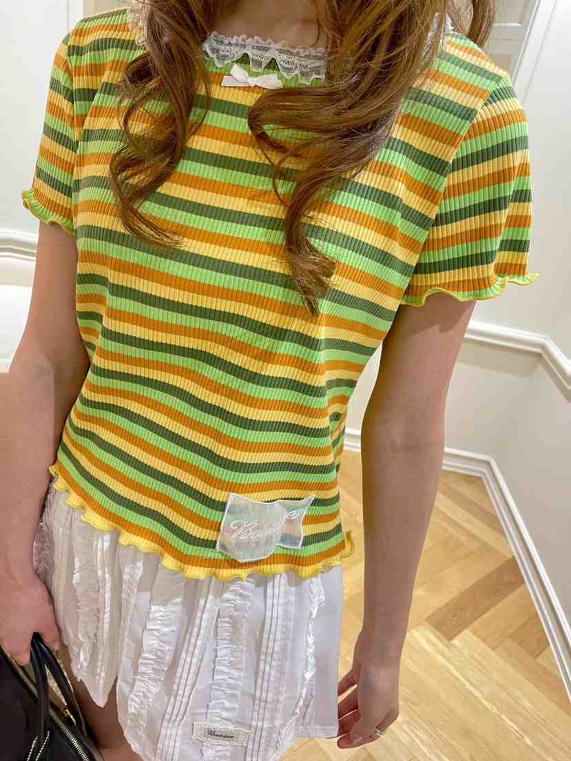 BOUTIQUE-L東大門㊣代購女裝新品職業推薦時尚真品25春夏T恤BOUTIQUE-LT恤