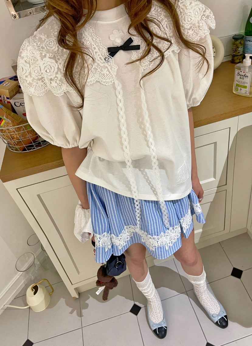 BOUTIQUE-L韓國直郵㊣女裝新品25春夏時尚推薦人氣休閑T恤BOUTIQUE-LT恤
