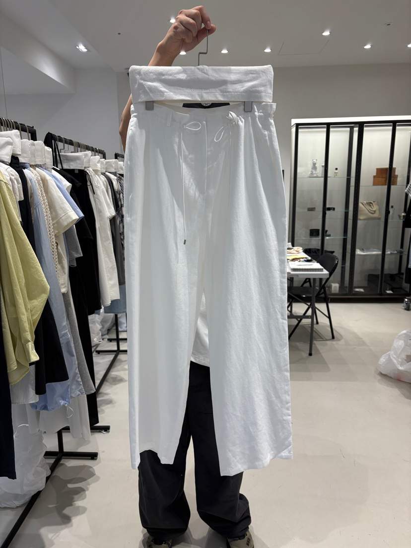 THE BRUNCH韓國直郵㊣女士新品推薦熱賣休閑職業休閑褲亞麻THE BRUNCH休閑褲