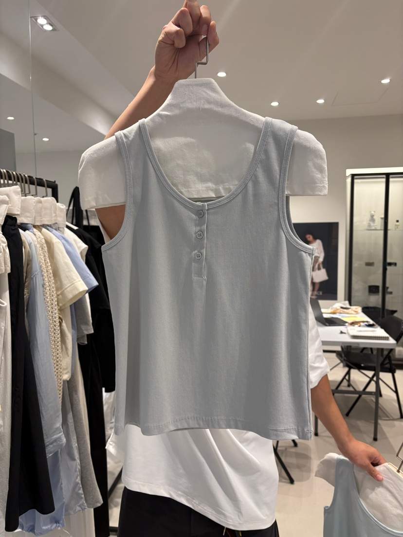 THE BRUNCH東大門㊣代購女士新品人氣真品推薦職業吊帶背心THE BRUNCH吊帶/背心