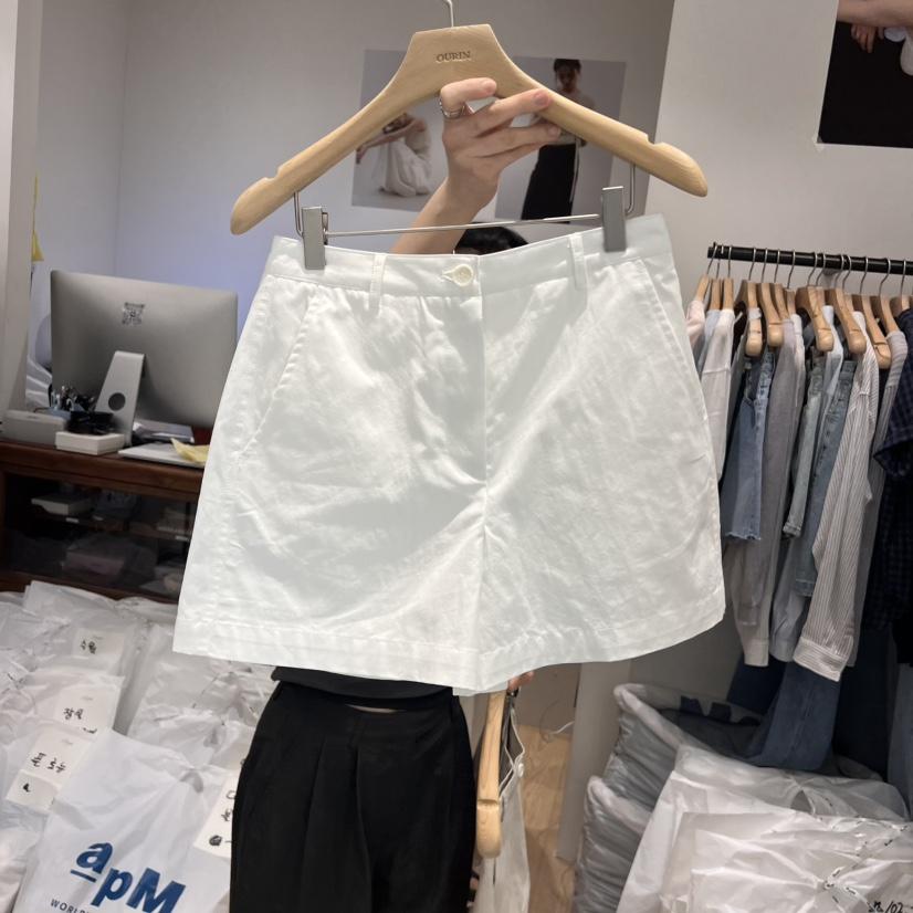 OURIN東大門㊣實拍女裝新品真品25春夏人氣休閑時尚熱賣短褲OURIN短褲