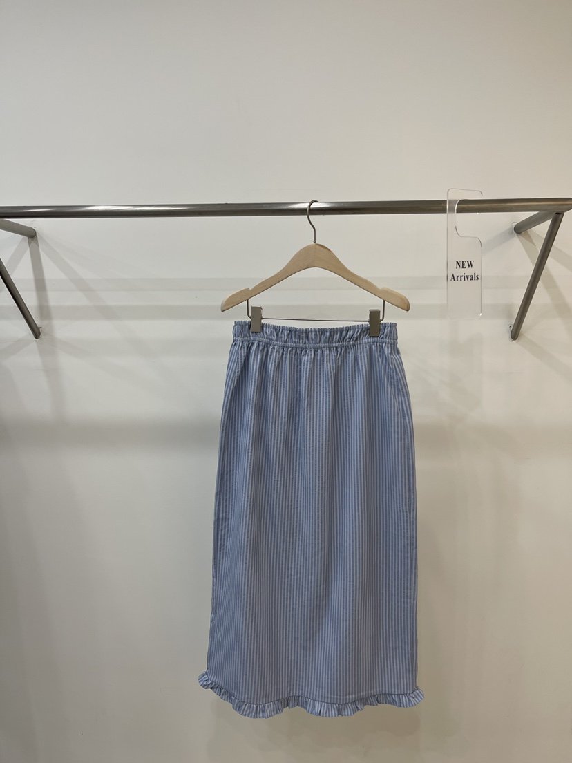 FIFTY韓國代購㊣女裝新品職業推薦真品熱賣25春夏休閑時尚長裙FIFTY長裙